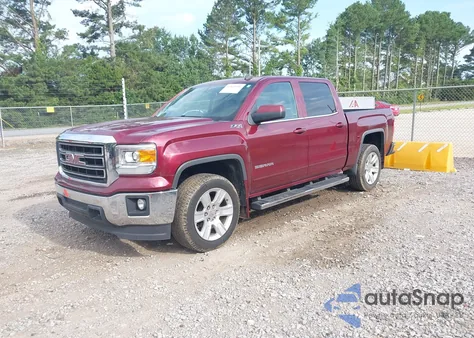 2014 GMC Sierra K1500 Sle из США, поврежденный, VIN 3GTU2UEH4EG489233